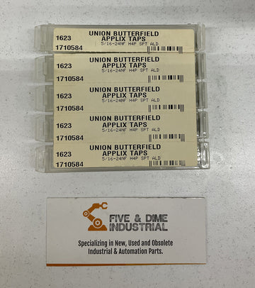 UB Union 5-Pack Butterfield Applix Taps 1710584 3/8