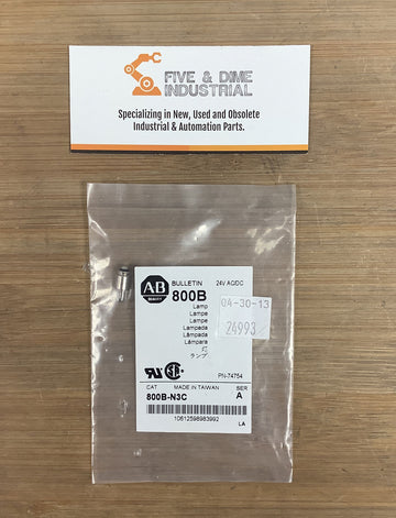 Allen Bradley 800B-N3C SER. A Lamp Light