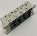 SMC VV714-02R-03D 4-Bank Valve Manifold-6