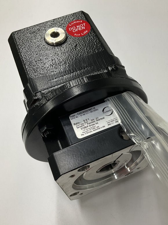 Stober C002N0063MT10 ServoFit Precision Gearhead / Reducer 6.3:1