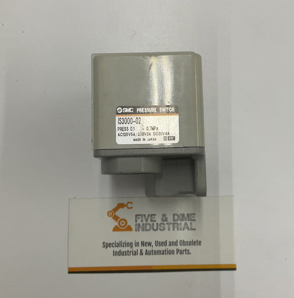 SMC Pneumatic 0.1-0.7mpa 24v-ac Pressure Switch  IS3000-02