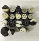 Miscellaneous Hubbell and Legrand Lot of 20 Plugs HBL2413 and more-1