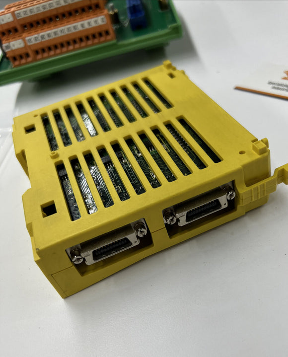 Fanuc A03B-0815-C001 I/O Module w/ Eurogi E1951.1 Interface Breakout