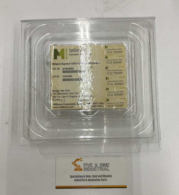 Millipore Shvea25NB6 & OptiScale25 Capsule Fiber SHR-P 0.5/0.1 Lot of 4