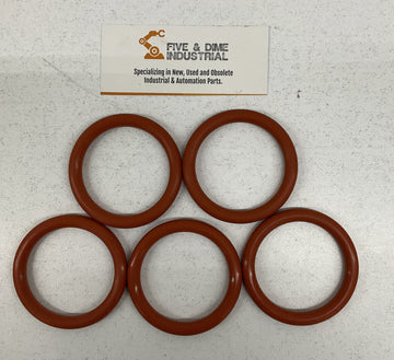 Parker S1138 5-981 Dash No. -404 Silicone O-Ring Lot of 5