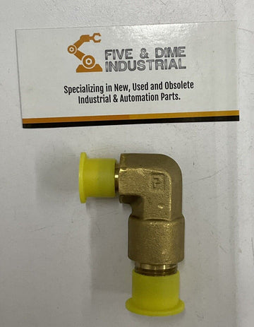 Parker 6-6-CCTX-B Long Male Elbow 3/8 Male 3/8 NPT