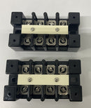 Marathon 1604-DJ Heavy Duty Terminal Block. 4 Pole. Box of 2-5