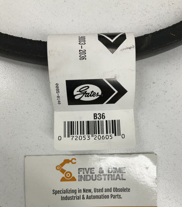 Gates 9003-2036 B36 Hi-Power V-Belt  21/32" x 39" - 0