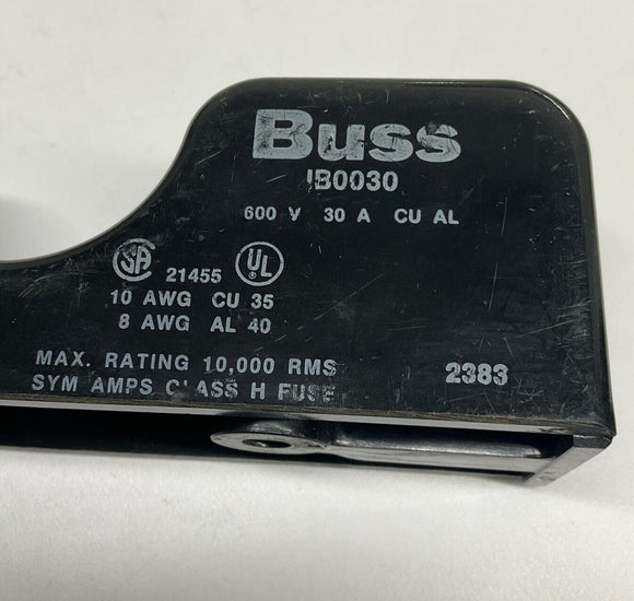 Bussmann Buss IB0030 Fuse Holder 1-Pole 600V 30A