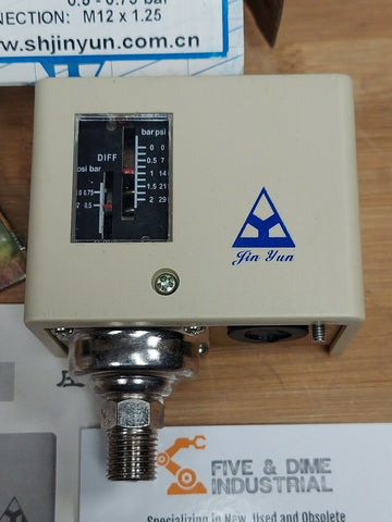 Shjinyun Pressure Control P2A-1/4 -0.7-2 Bar Diff 0.5-0.75 Bar M12 - 0