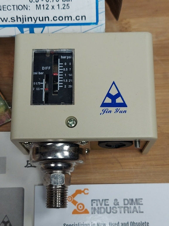 Shjinyun Pressure Control P2A-1/4 -0.7-2 Bar Diff 0.5-0.75 Bar M12