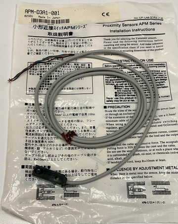 Yamatake APM-D3A1-001 APM Series Proximity Sensor