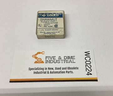 Gould Mersen GGC3/8  Glass Fuses Fast Acting 3/8-Amp 5-Pack