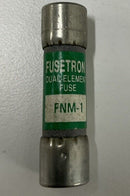 Bussman FNM-1 Fusetron Dual Element Fuses 1-Amp Lot of 8-4