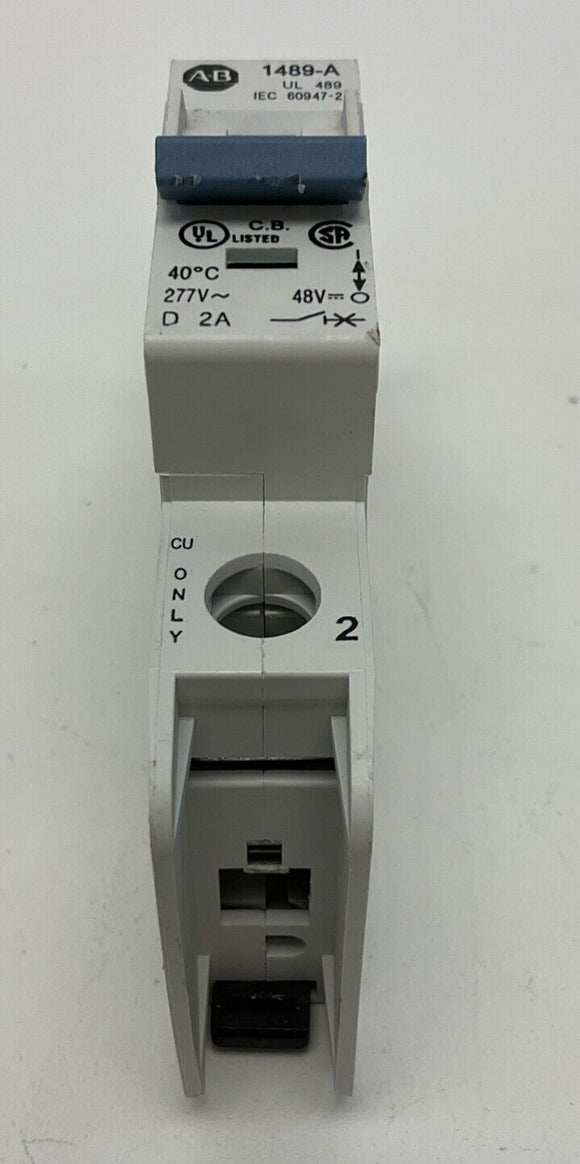 Allen Bradley 1489-A1D020 Ser.A  Circuit Breaker 2-Amp