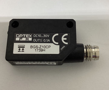 Optex BGS-Z10CP Background Suppression PNP Sensor, 20-100mm, M8 - 0