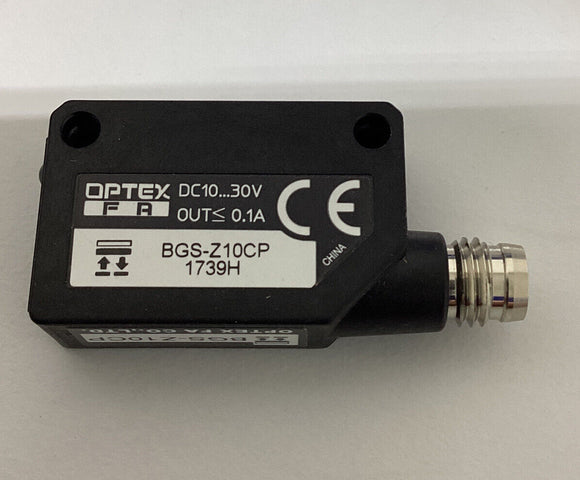 Optex BGS-Z10CP Background Suppression PNP Sensor, 20-100mm, M8