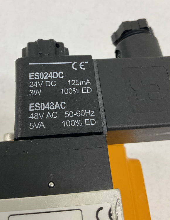 EL-O-Matic ED0025.M1A00A.00N0 2" Valve 24 Vdc Pneumatic Actuator