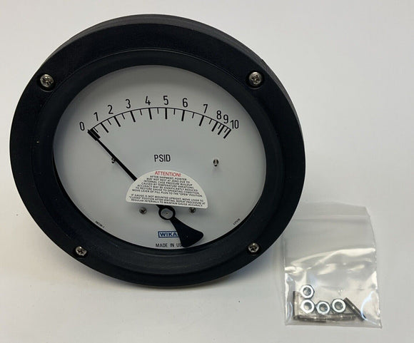 Wika 4375799 700.05 4.5  0-10 PSID  1/4" NPT Female Gauge