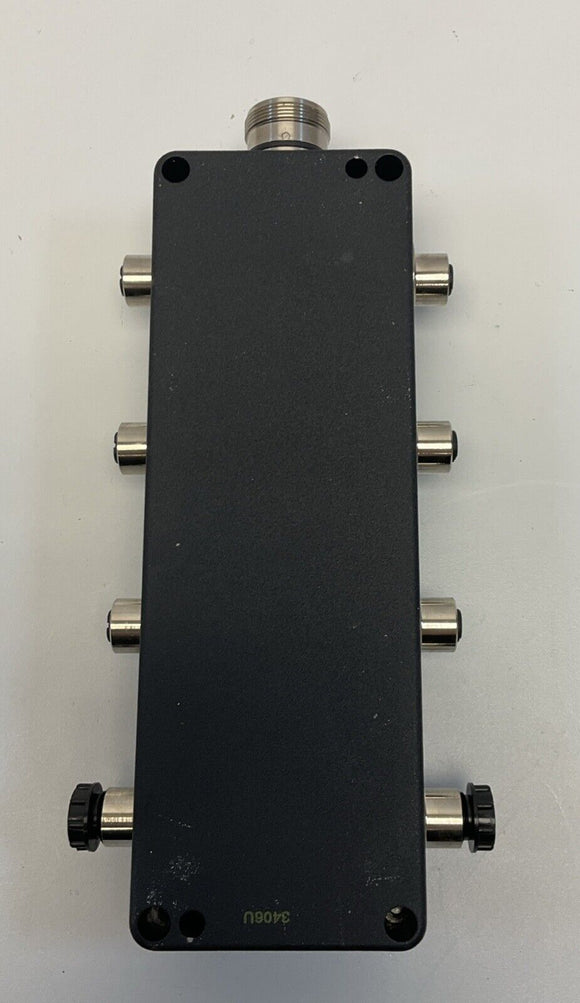 Turck VBM 80-P7X9-CS12 8-port Junction Box with M23 Multifast