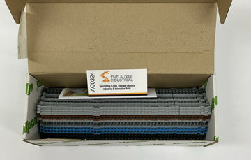 Wago 580-570 4-Wire Sensor Terminal Blocks DIN Mount, Box of 50