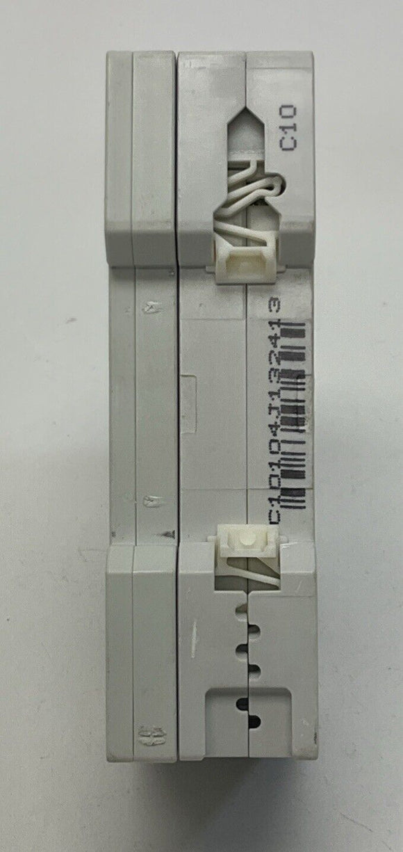 Siemens 5SY4110-7 MCB Circuit Breaker 10-Amp with 5ST3010 Auxiliary Switch