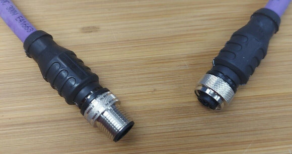 Turck RSSW RKSW 456-0.5M Eurofast Profubus Double End Cord U0391-05