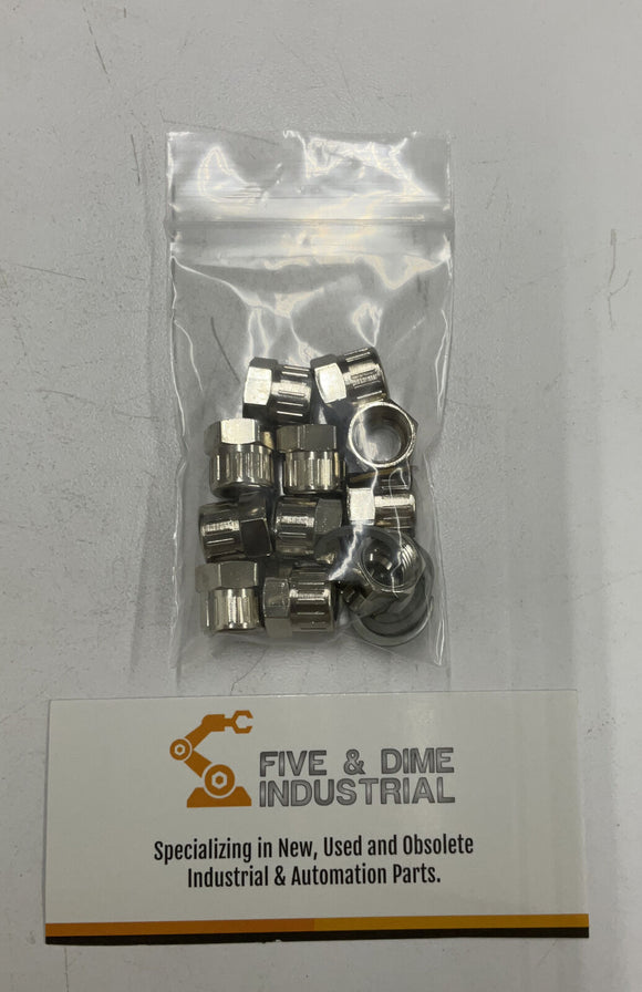 Colder Products CPC PMM2104 1/4" PTF Non-Valved Elbow Coupling