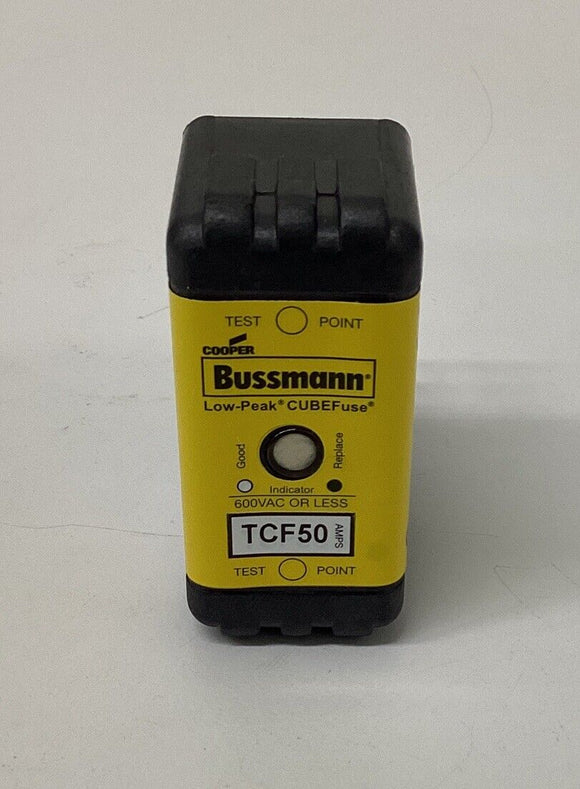 Bussmann TCF50 Low-Peak Cube Fuse 50 Amp