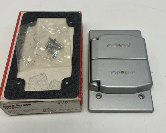 Pass & Seymour Legrand 4510 Aluminum Weatherproof Cover