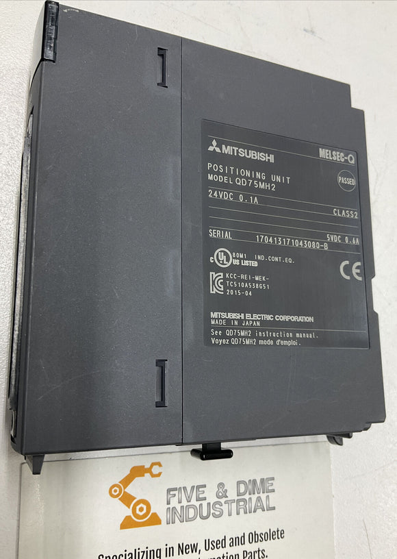 Mitsubishi QD75MH2 Axis Positioning Module, 24 VDC