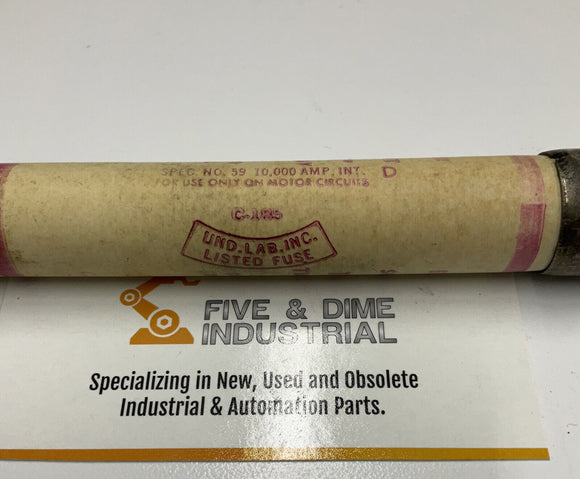 Gould Shawmut Tri-Onic TRS-5 Lot of 3 Time Delay Fuses