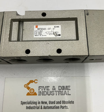 SMC NVFA5420-03T-X1 Air Operated Valve TVFA5B26U - 0