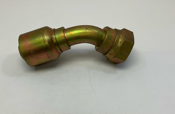 Kurt Hydraulics  FJX45-20-24-W 1-1/4'' Hose ID Crimp x 1/2'' JIC Female 45°