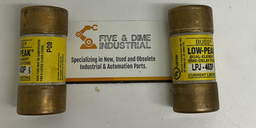 Bussmann Low-Peak LPJ-45SP Time-Delay Fuses 45 Amp Lot of 2