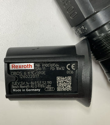 Bosch Rexroth R900769564 / DBDS6K1X/190E Hydraulic Seat Valve - 0