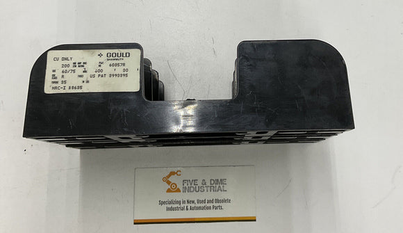 Gould Shawmut 60357R 3-Pole Fuse Holder 600V 30A
