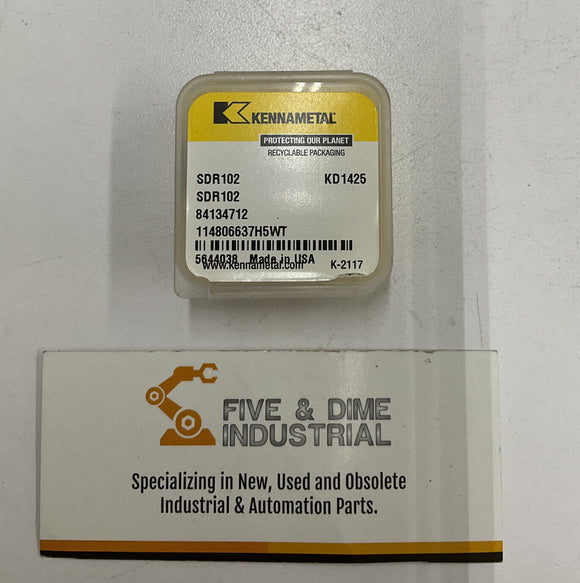 Kennametal SDR102 KD1425K Carbide Wiper Insert
