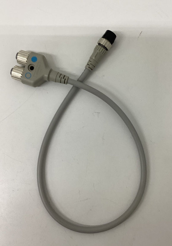 Omron XS5R-D426-B11F M12 Smart Click Y Cable 2F x 1 Male 0.5M