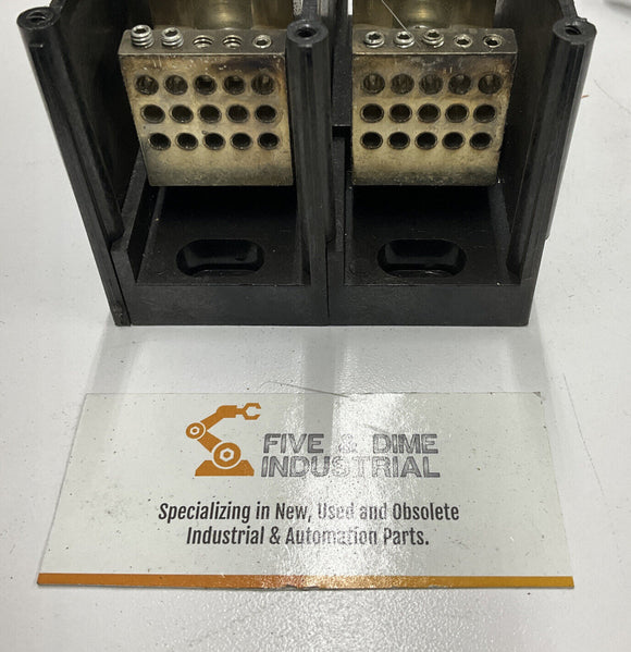 Ferraz Shawmut 66552 2-Pole Power Distribution Box w/ Cover  600V