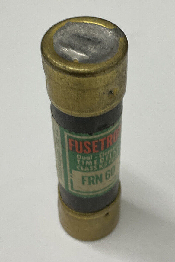Bussmann Fusetron FRN-60 Lot of (4) Fuses