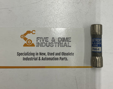 Bussmann Fusetron FNA-4  Dual Element Fuse 4A 125V Lot of 5 - 0