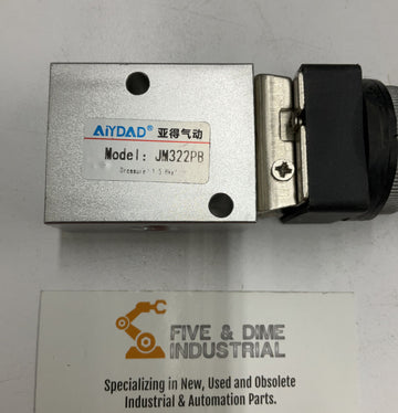 Aiydad Tailonz JM322PB 3-Way Green Push Button Valve - 0