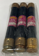 Bussman Fusetron FRS-R-6/10 Dual Element Fuses 6/10 Amp. Lot of 3-4