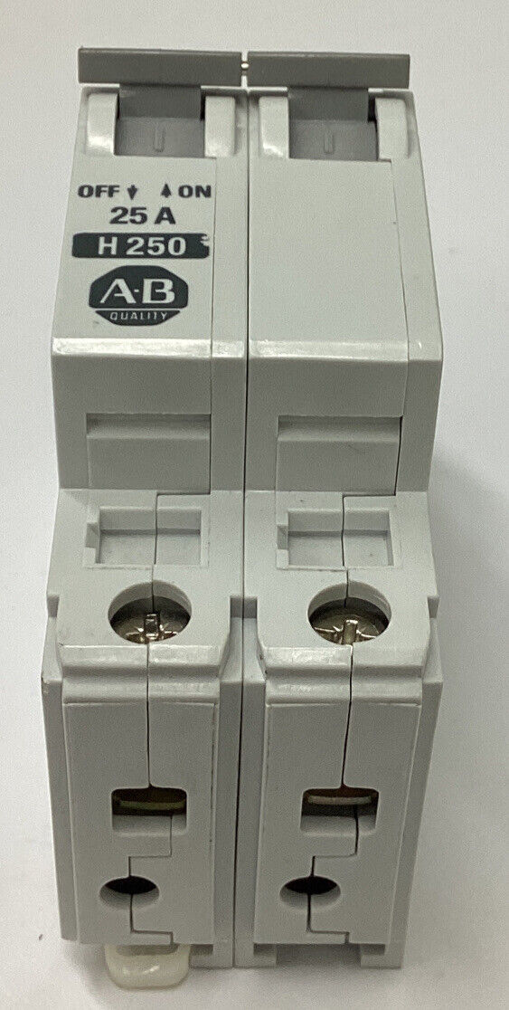Allen Bradley 1492-CB2H250 Ser. B Din Mount Circuit Breaker 25 Amp