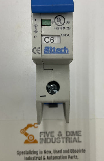 Altech DC Branch Circuit Breaker UL489-C6 6 Amp - 0