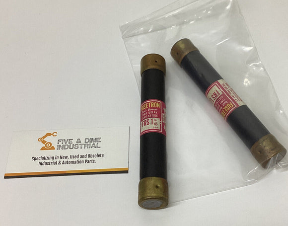 Bussmann Dual Element FRS-1-6/10 Time Delay Fuse Lot of (2)