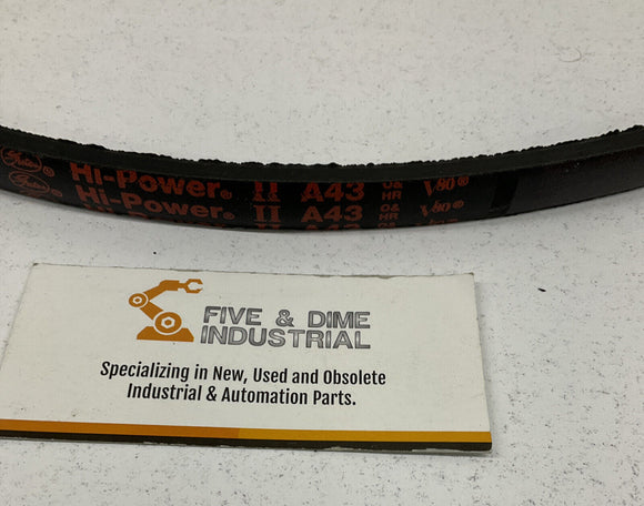 Gates Hi-Power II A43 9002-2043 V-Belt