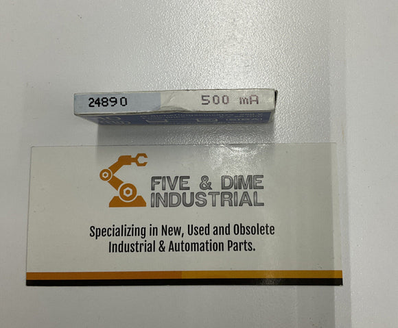 Siba 24890 Fuse links 500mA 250V