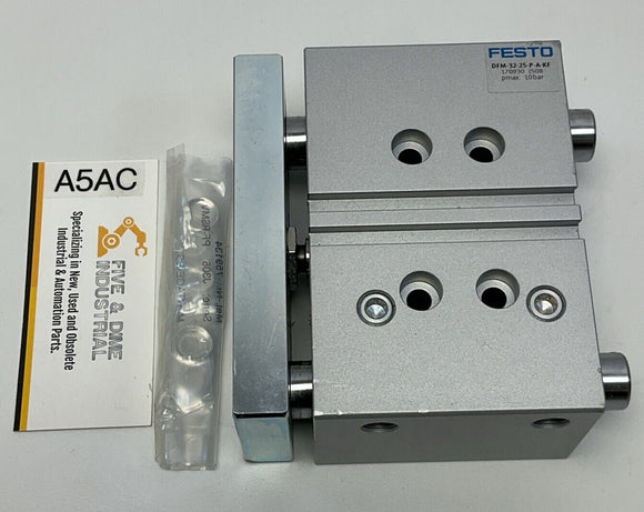 Festo DFM-32-25-P-A-KF Guided Pneumatic Cylinder 32mm Bore, 25mm Stroke 170930